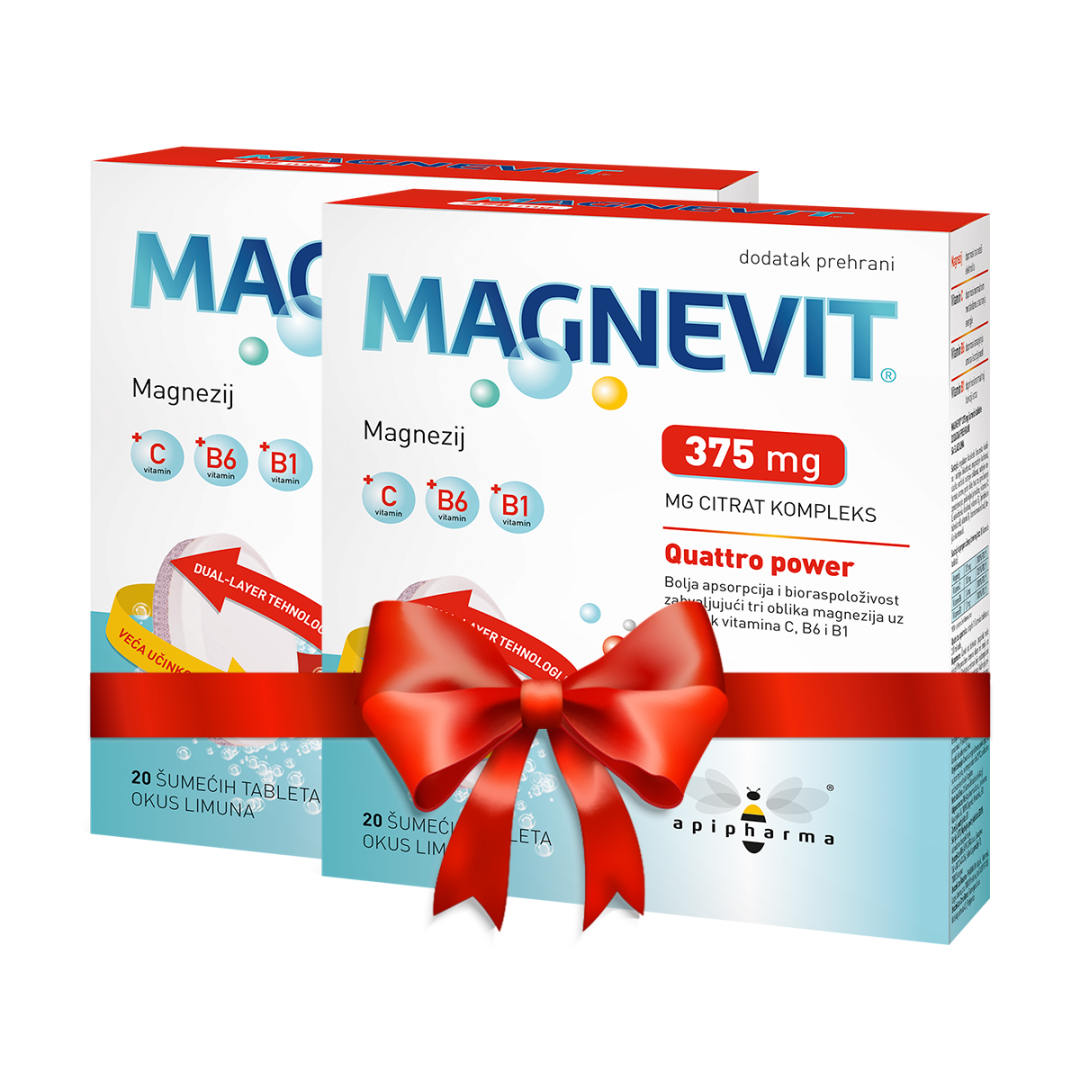 Magnevit® 375mg Šumeće tablete DUO PAKIRANJE